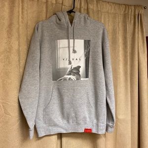 Visual graphic hoodie